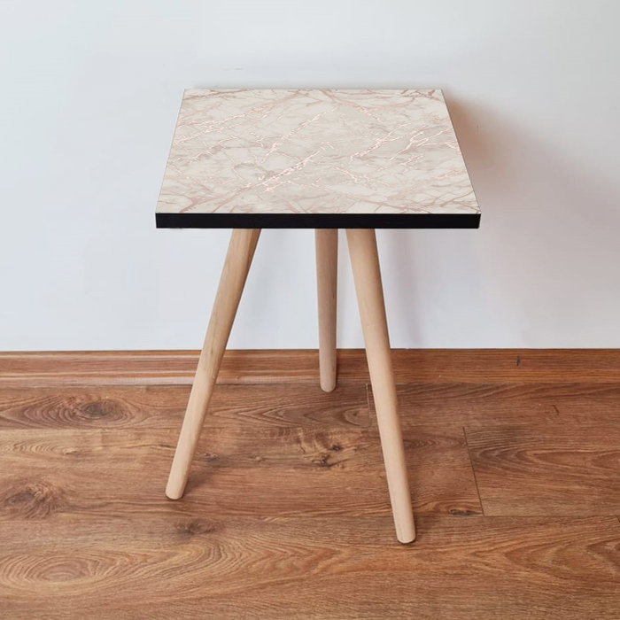 Hanah Home Mesa auxiliar Shp180 - Gris y Blanco Hanah Home Mesa auxiliar Shp180 - Gris y Blanco